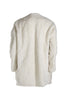 White Fleece Lab Coat
