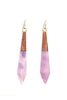 Marbled Drop Earrings