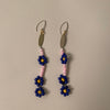 Pink Daisy Earrings