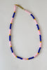 Pink Stripe Necklace