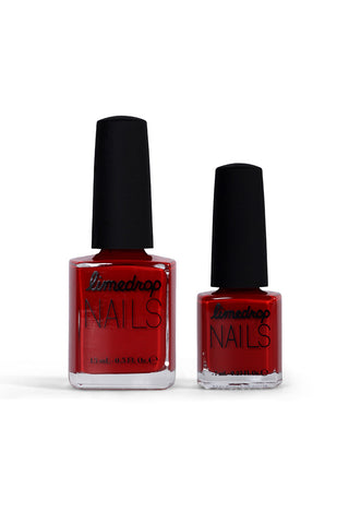 Red Back Limedrop Nail Polish