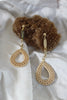 Droplet Natural Woven Earrings