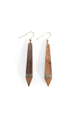 Marbled Drop Earrings