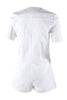 White Denim Bill Playsuit
