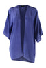 Blue Chalk Silk Kimono