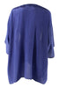 Blue Chalk Silk Kimono