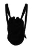 Black Teddy Fleece Backpack