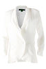 White Light Silk Blazer
