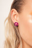 Electric Pink Earrings