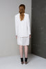 White Light Silk Blazer