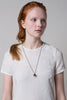 Metallic Mini Gem Necklace Gold