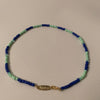 Blue Stripe Necklace