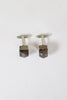Metallic Resin Cufflinks Metallic Black