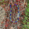 Blue Stripe Necklace