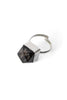 Metallic Resin Rings Metallic Black