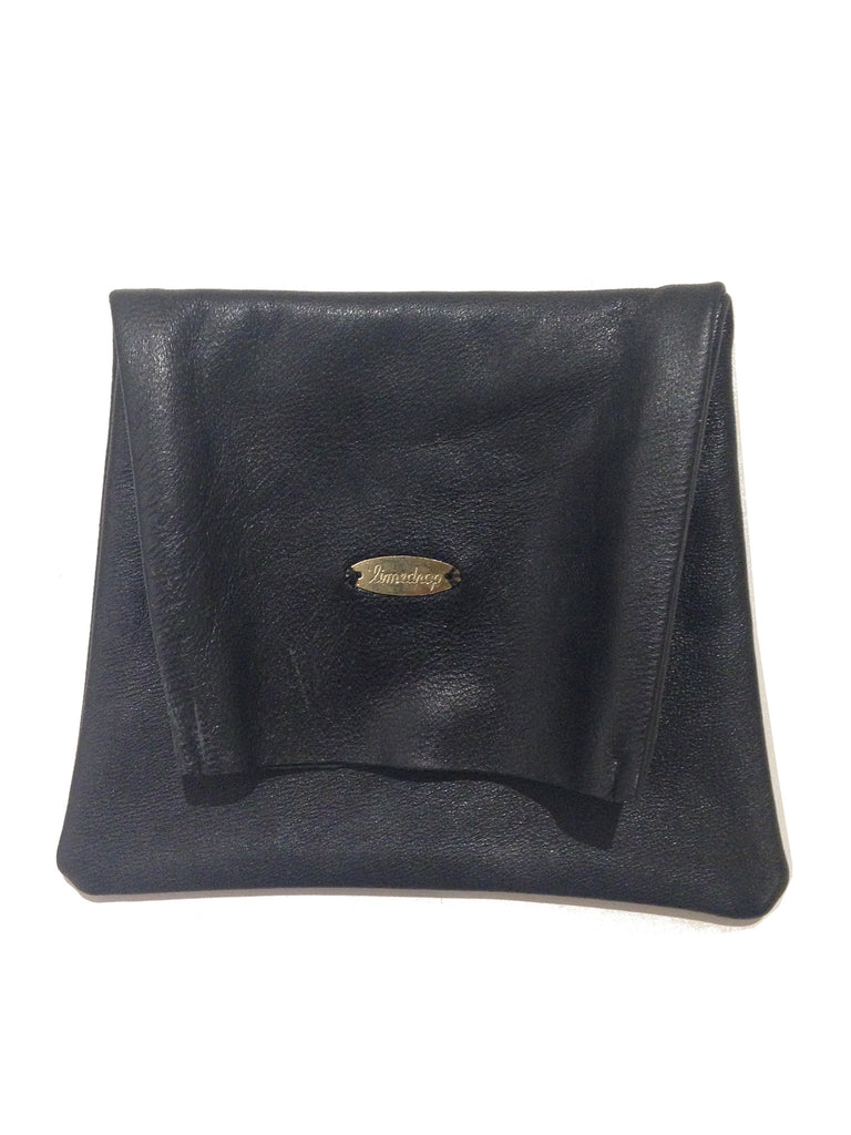 Leather Pouch Black Small