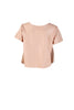 Blush Vegan Leather Top