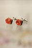 Metallic Resin Cufflinks Metallic Pink