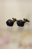 Metallic Resin Cufflinks Metallic Blue